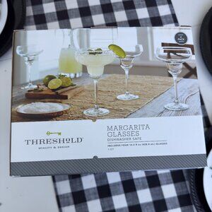 Margarita Glasses (2 boxes) Never used  (GT)